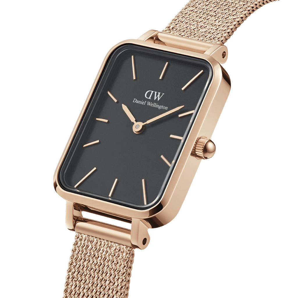 Quadro Pressed Melrose Black Rose Gold