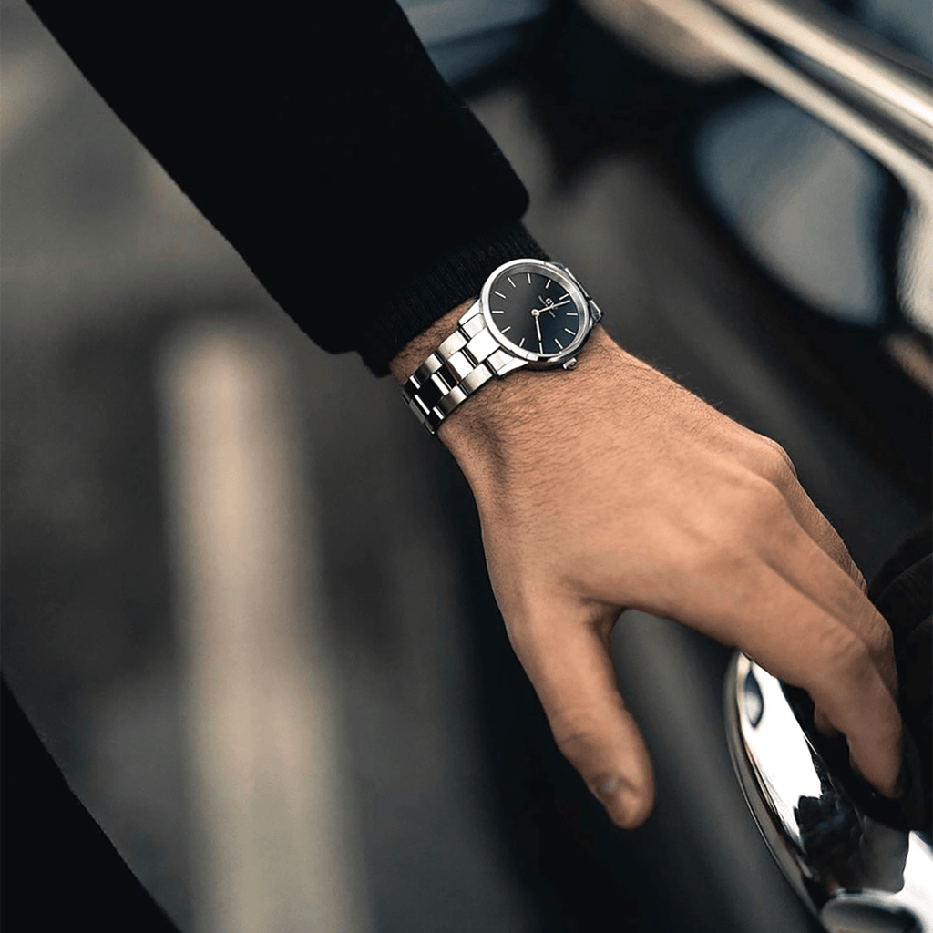Iconic Link Black Silver