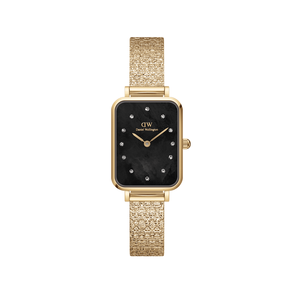 Quadro Lumine Pressed Piano Black MoP Gold