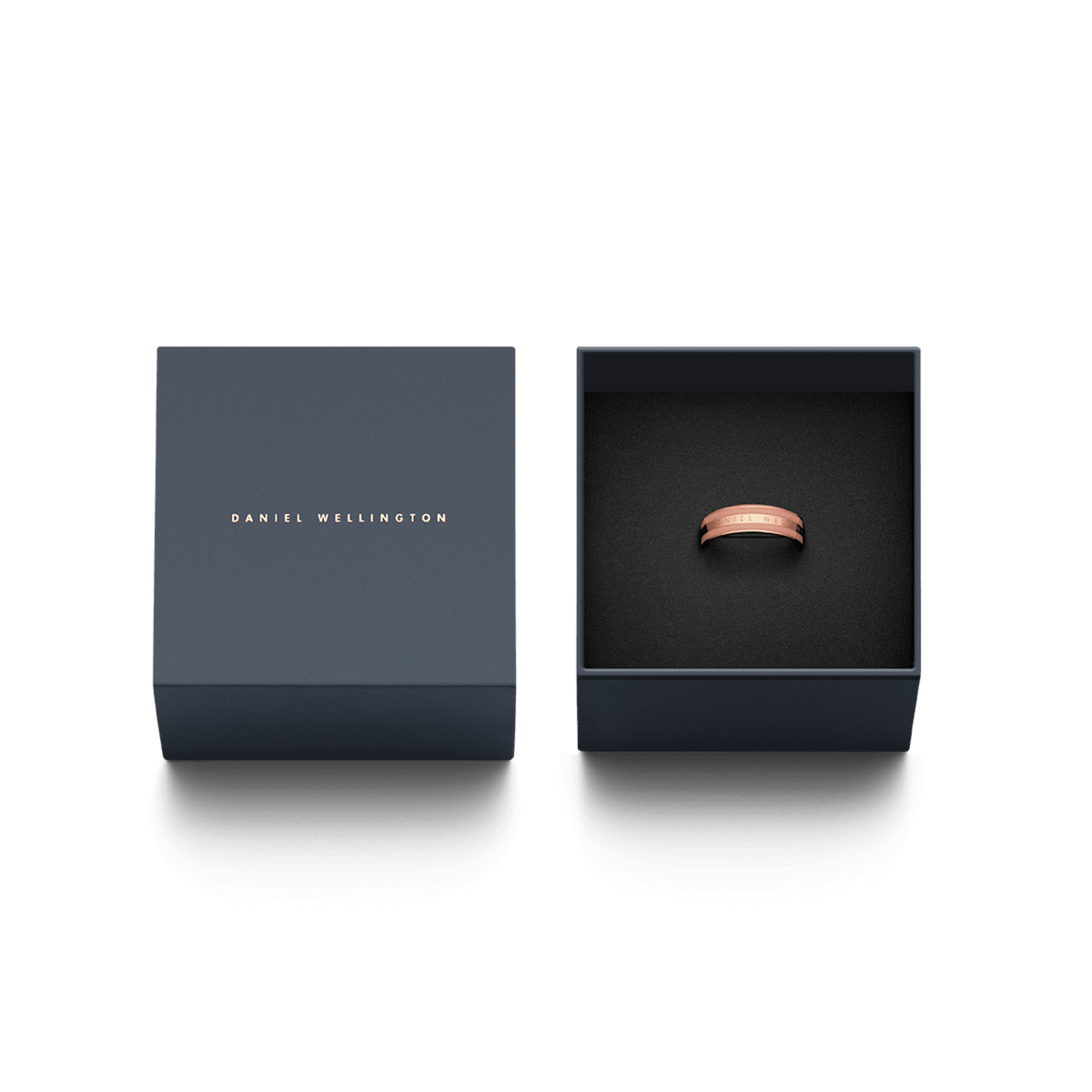 Emalie Ring Dusty Rose Rose Gold