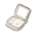 Travel Jewellery Box White