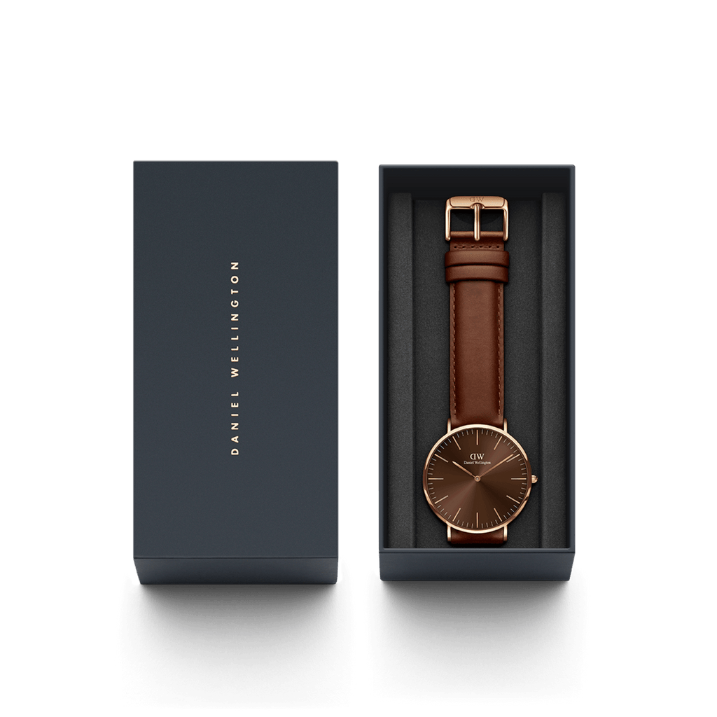 Classic St Mawes Amber Rose Gold