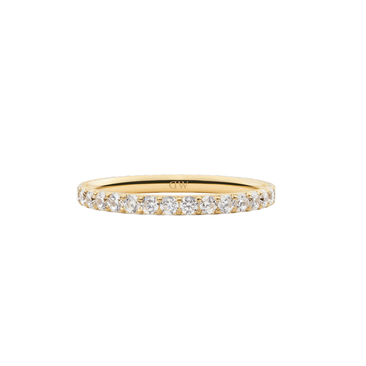 Mirelle Eternity Ring Gold 2mm