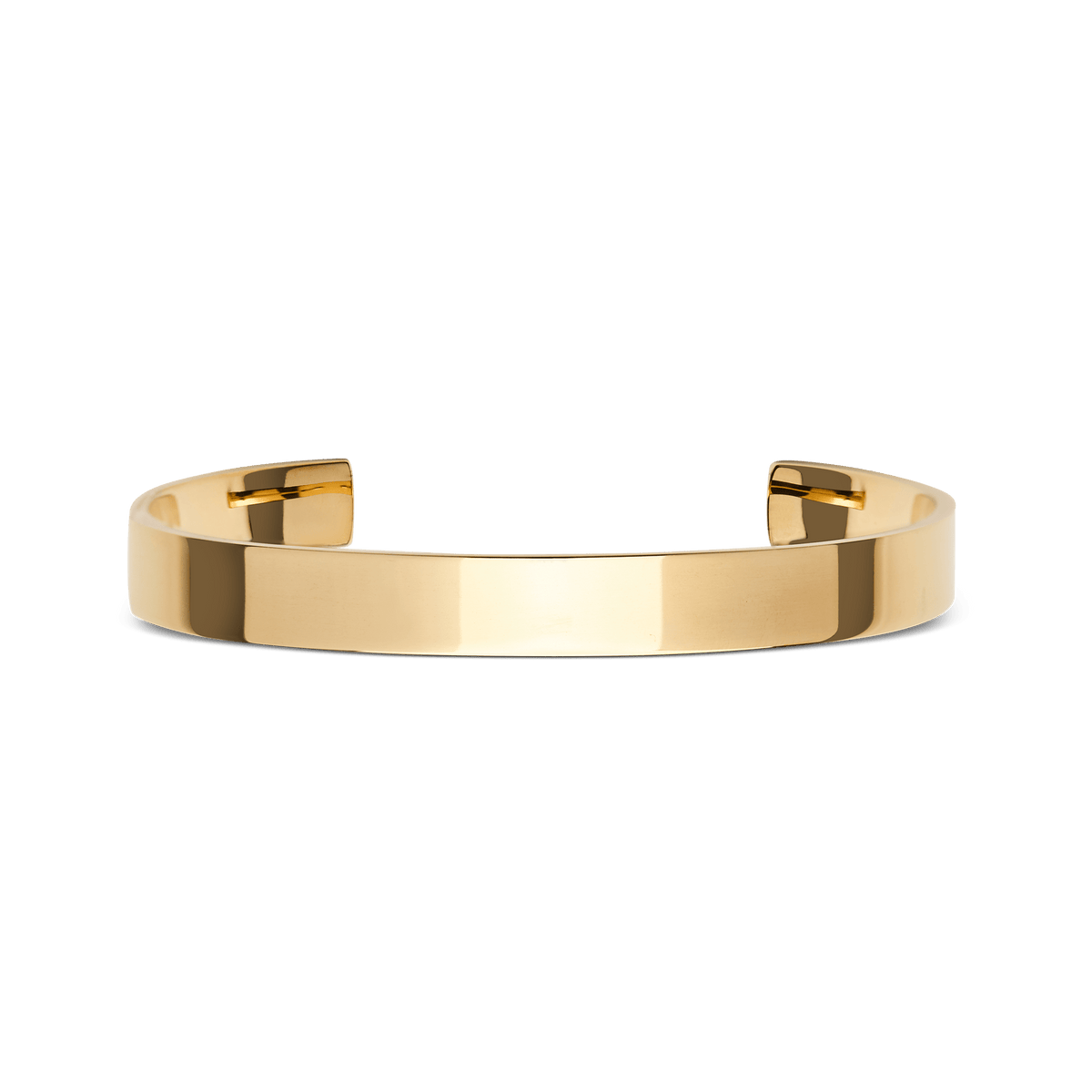 Line Cuff Polished Gold