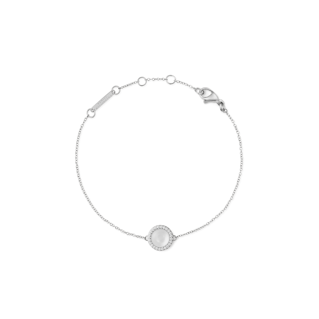 Audrey Bracelet Mother of Pearl Silver
