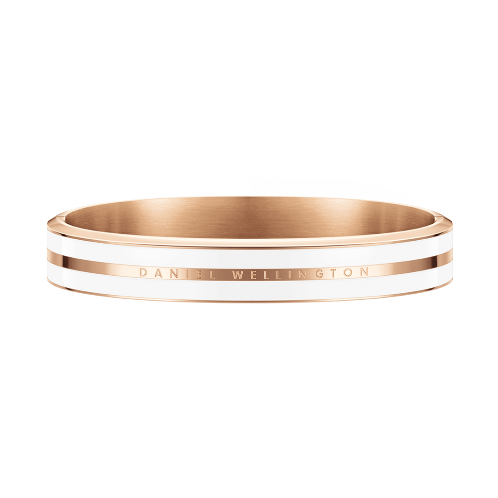 Emalie Infinite Rose Gold Satin White