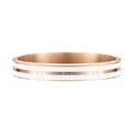 Emalie Infinite Rose Gold Satin White