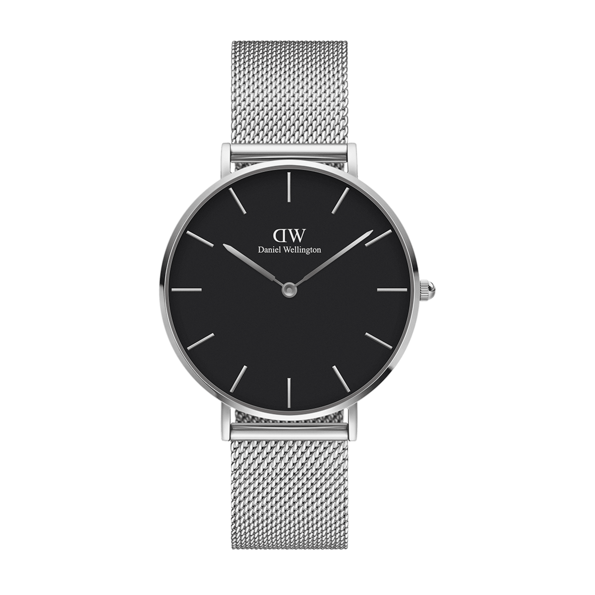 Petite Sterling Black Silver