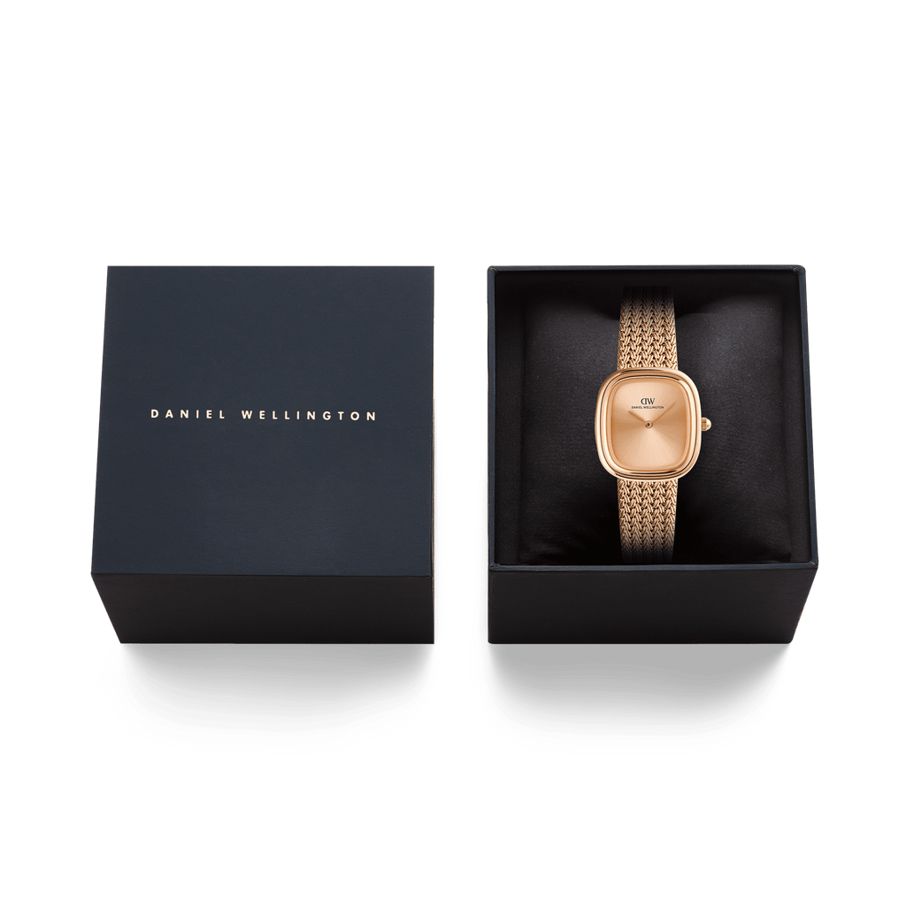 Margot Braided Mesh Unitone Rose Gold