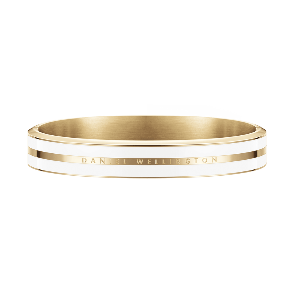 Emalie Infinite Gold Satin White