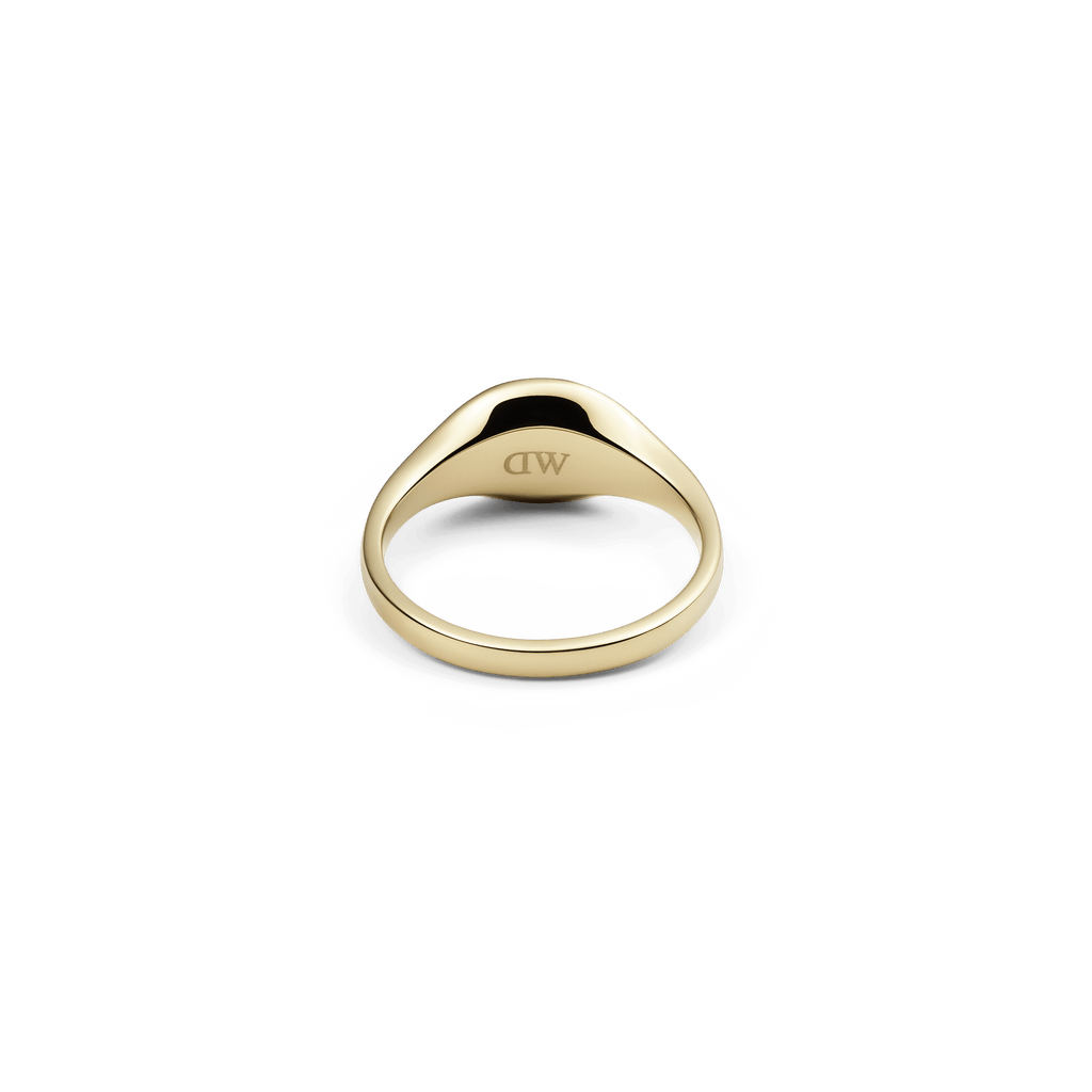 Classic Mini Signet Ring Gold