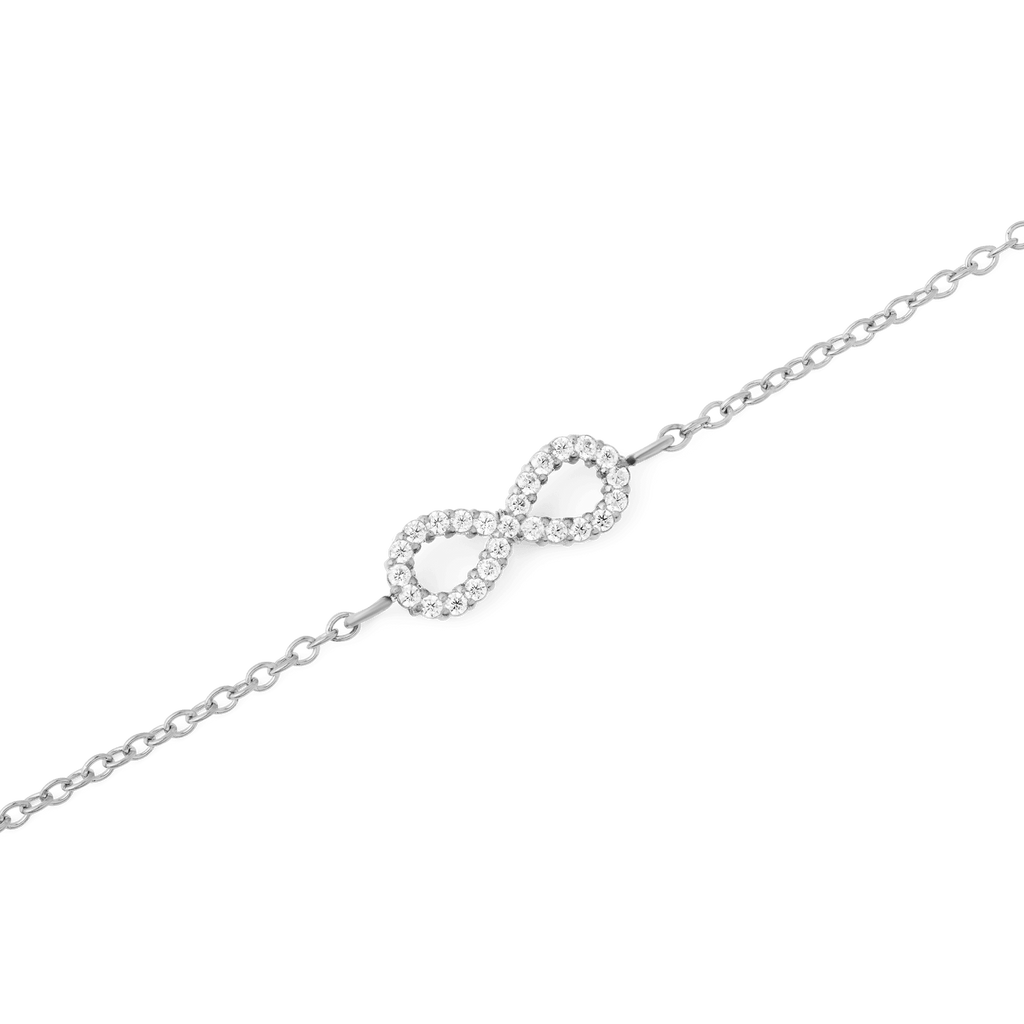 Mirelle Infinity Bracelet Silver