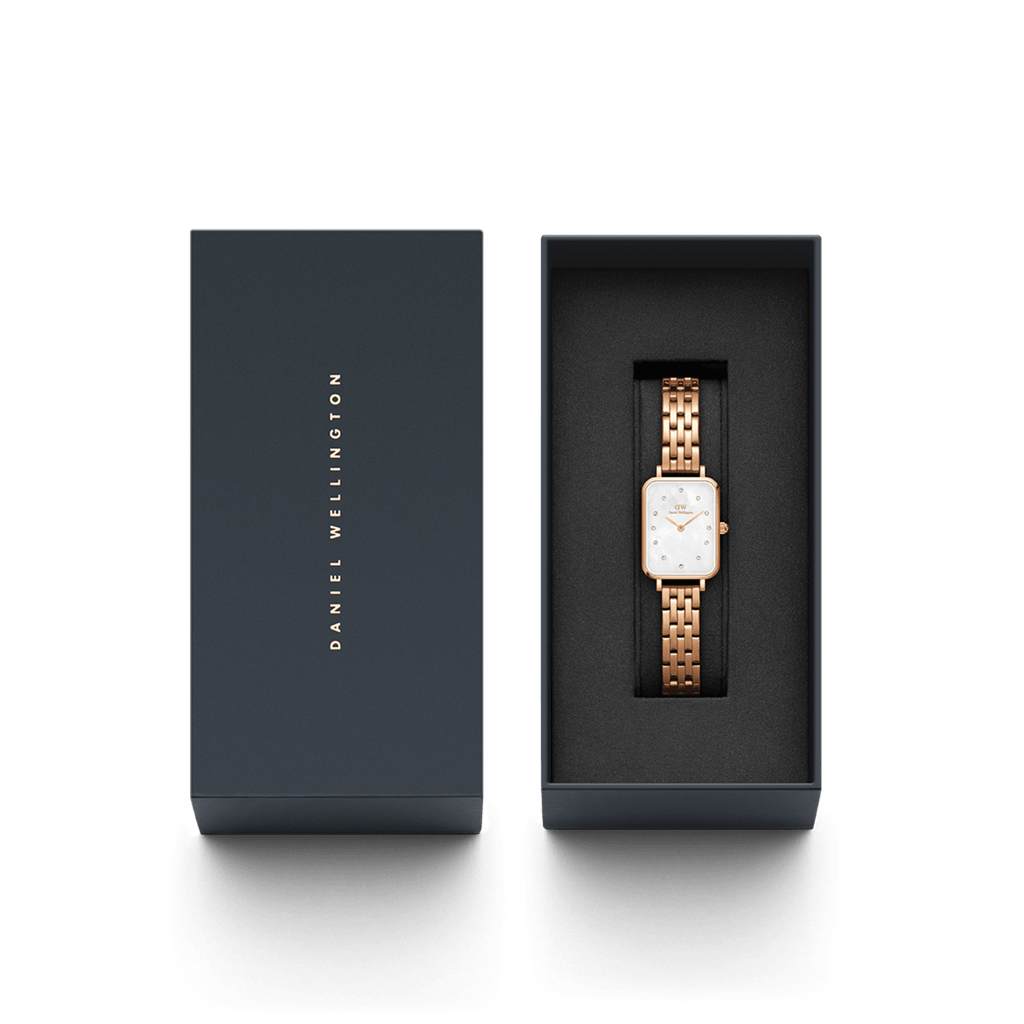 Quadro Lumine 5 Link Melrose White MoP Rose Gold