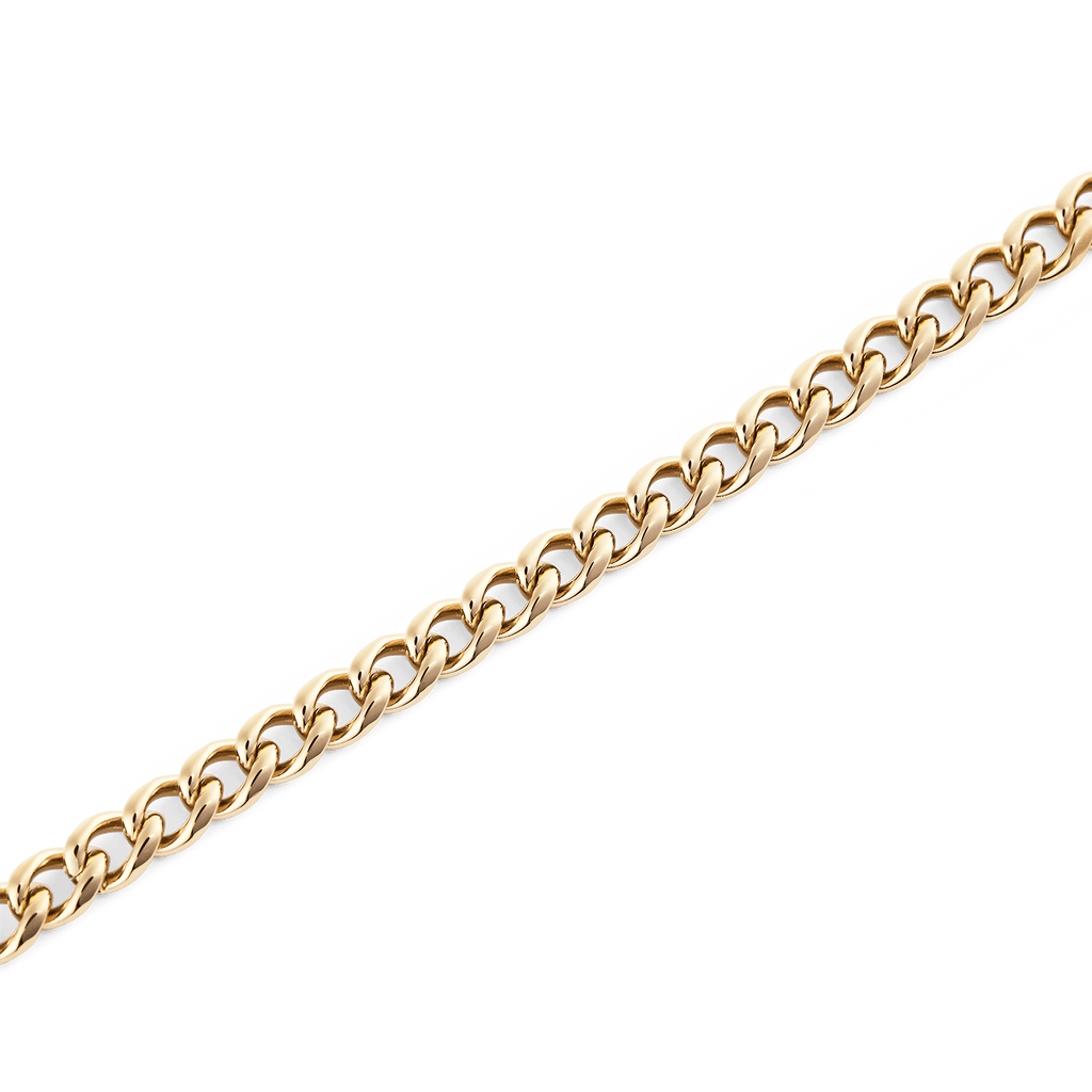 Ellipse 4mm Bracelet Gold