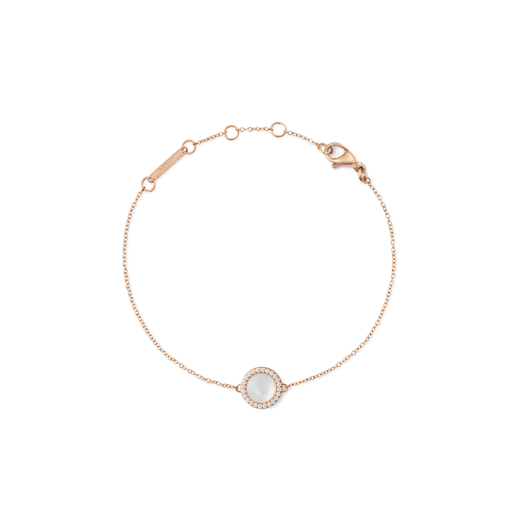Audrey Bracelet Mother of Pearl Rose Gold