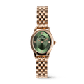 Ophelia Mini Emerald Rose Gold