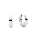 Flow Earring 15mm Silver