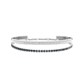 Classic Bracelet Silver & Tennis Bracelet Nightfall Silver