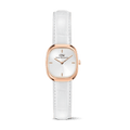 Corta White-Croc Rose Gold