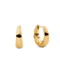 Flow Earring 15mm Gold