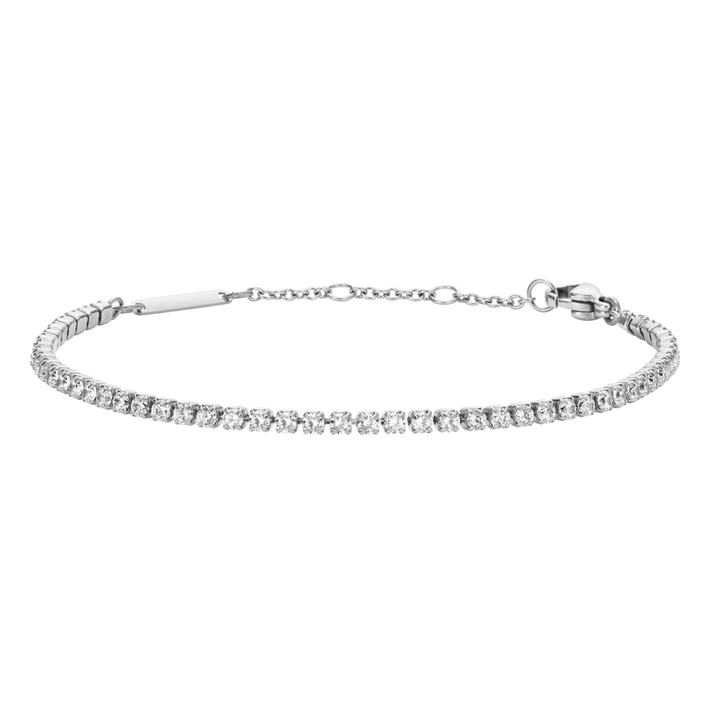 Classic Tennis Bracelet Silver