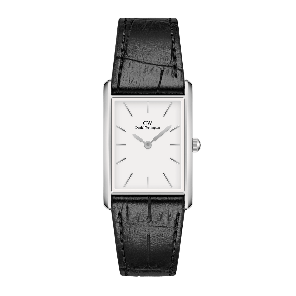 Bound Black Crocodile Silver