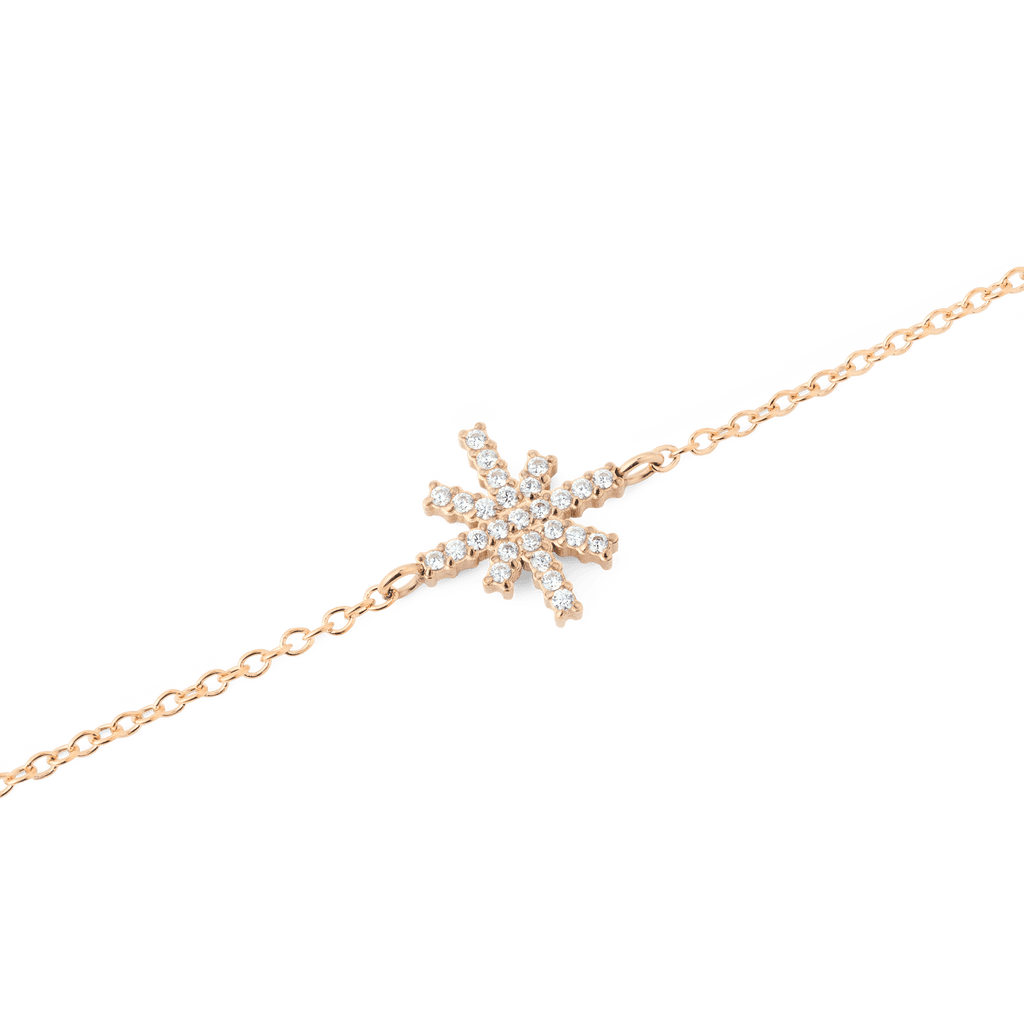 Mirelle Star Bracelet Rose Gold