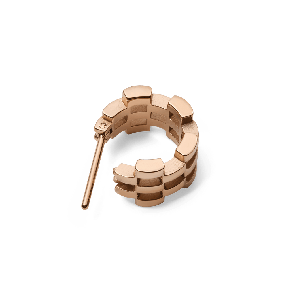 5-Link Earrings Rose Gold