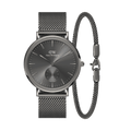 Classic Multi Eye Mesh Graphite & Bracelet