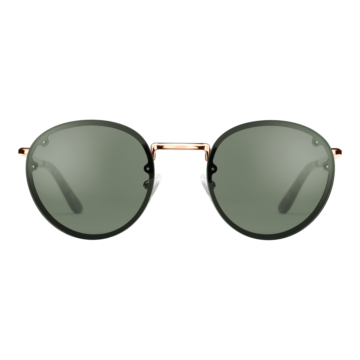 Arch Steel Green Rose Gold