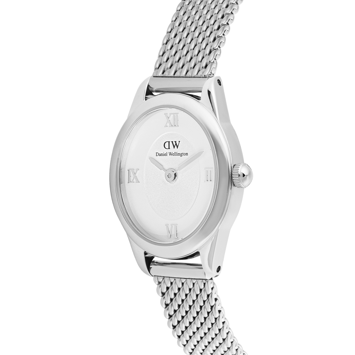 Ophelia Mini Mesh White Silver