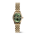 Ophelia Mini Emerald Gold