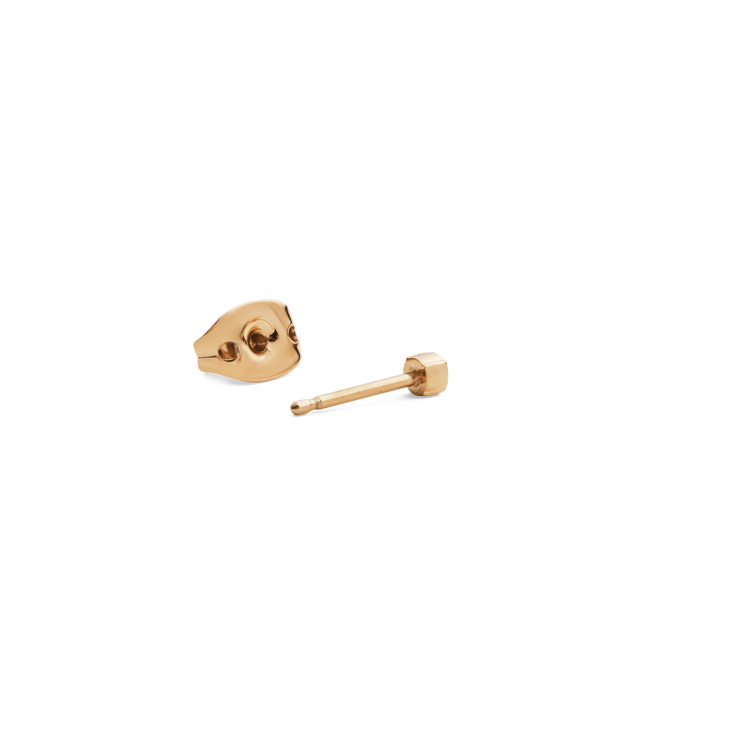 Crystal Stud Gold