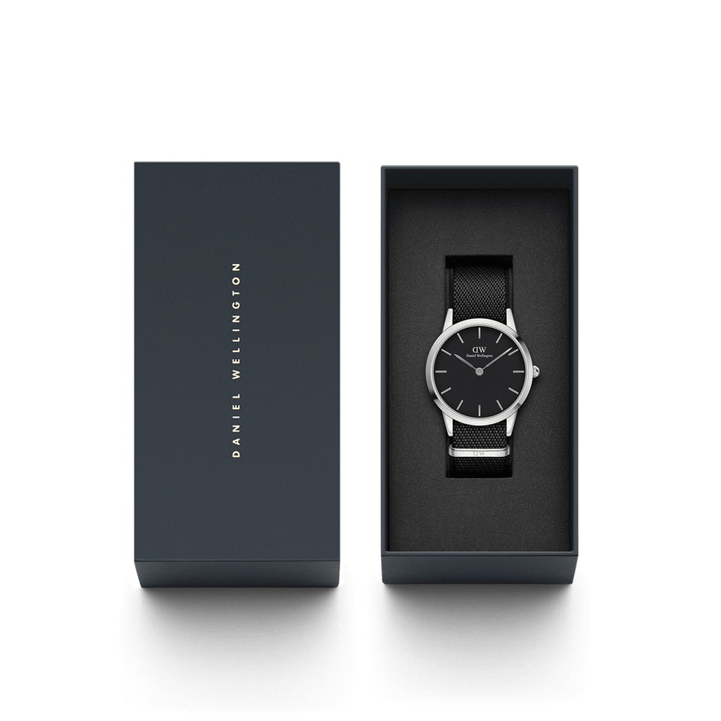 Iconic Black NATO Black Dial