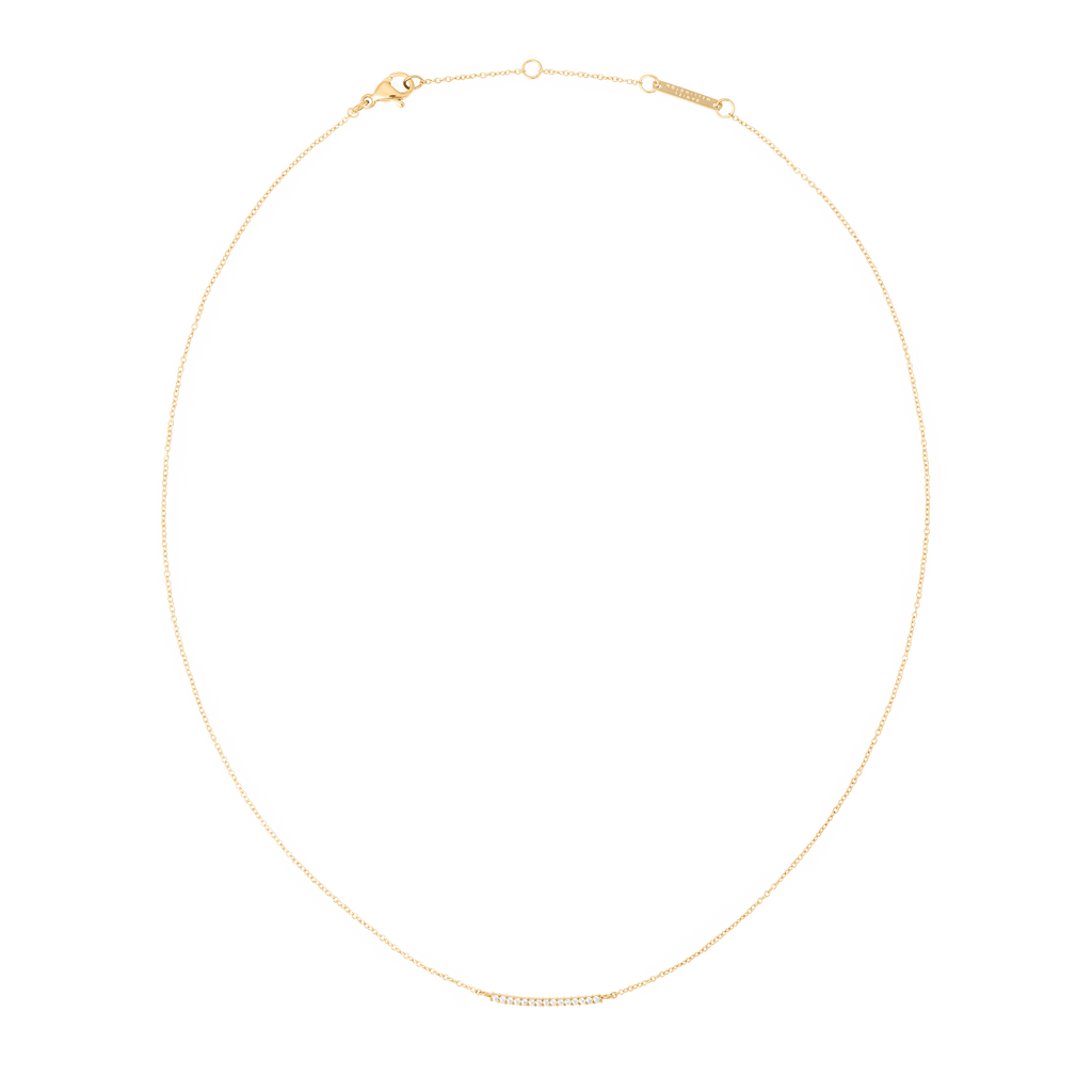 Mirelle Eternity Necklace Gold