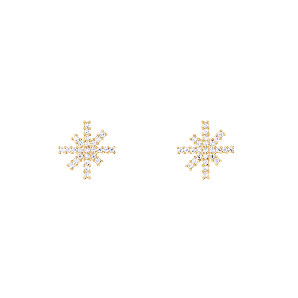 Mirelle Star Earrings Gold