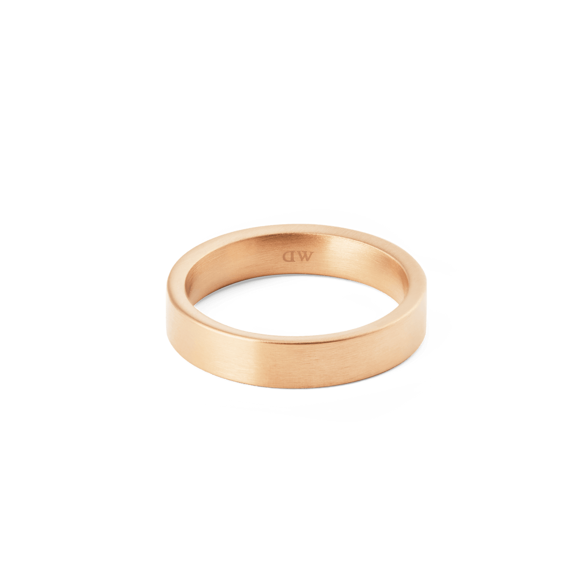 Line Ring Brushed Rose Gold 4.5mm