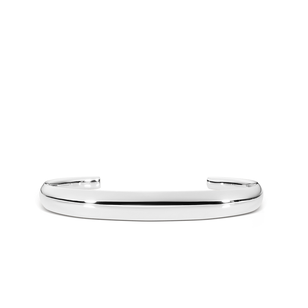 Flow Cuff 8mm Silver