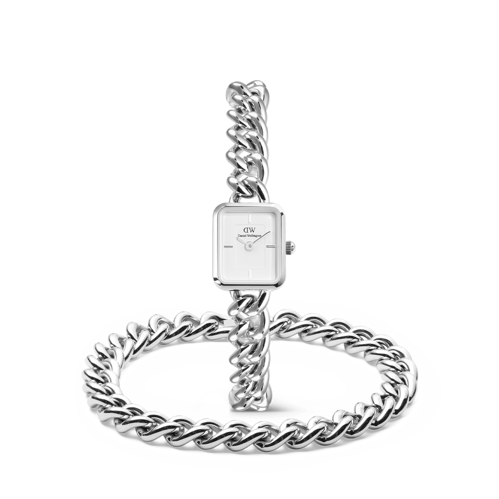 Jolie & Chunky Chain Silver Set