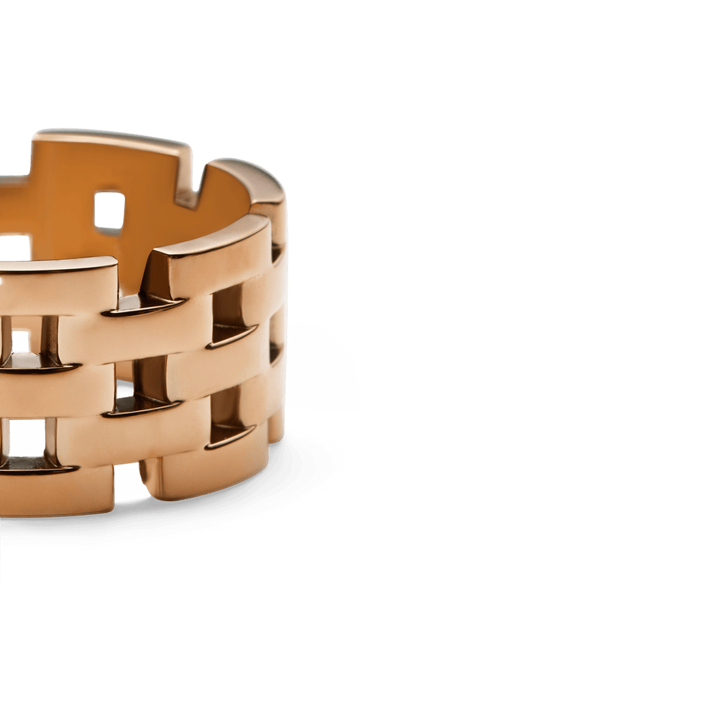 5-Link Ring Rose Gold