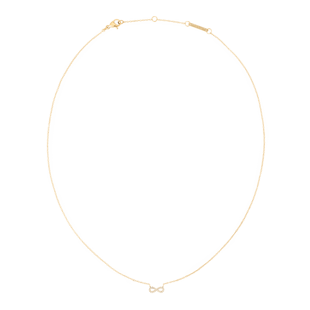 Mirelle Infinity Necklace Gold