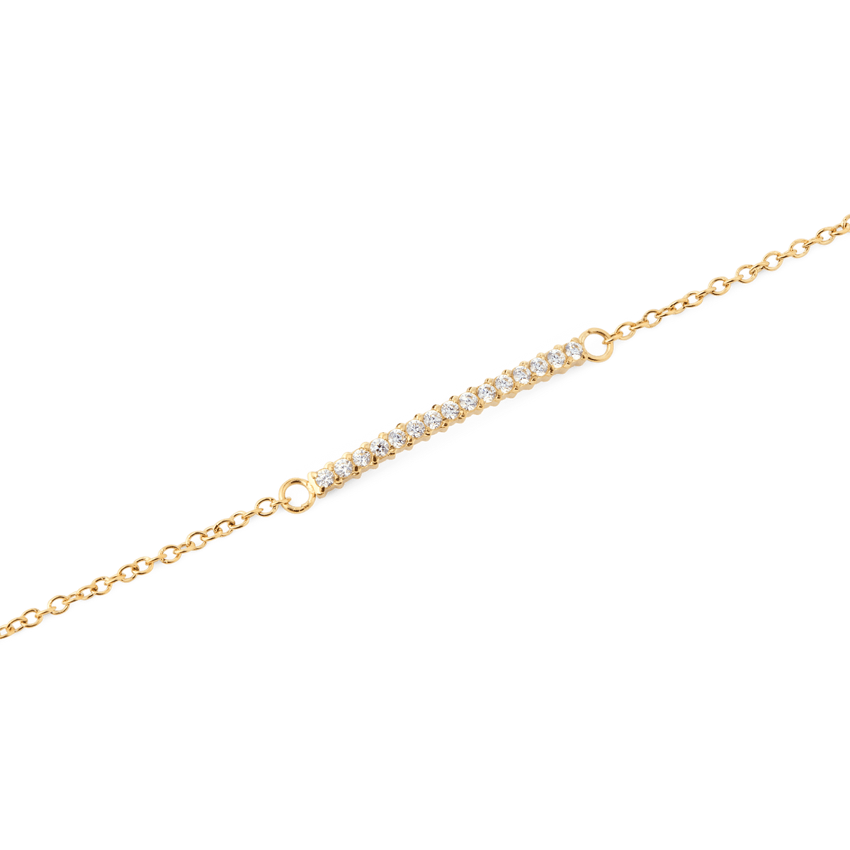 Mirelle Eternity Bracelet Gold
