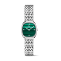 Corta Malachite Grain-Link Silver