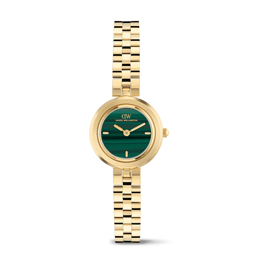 Aurea 3-Link Malachite Gold
