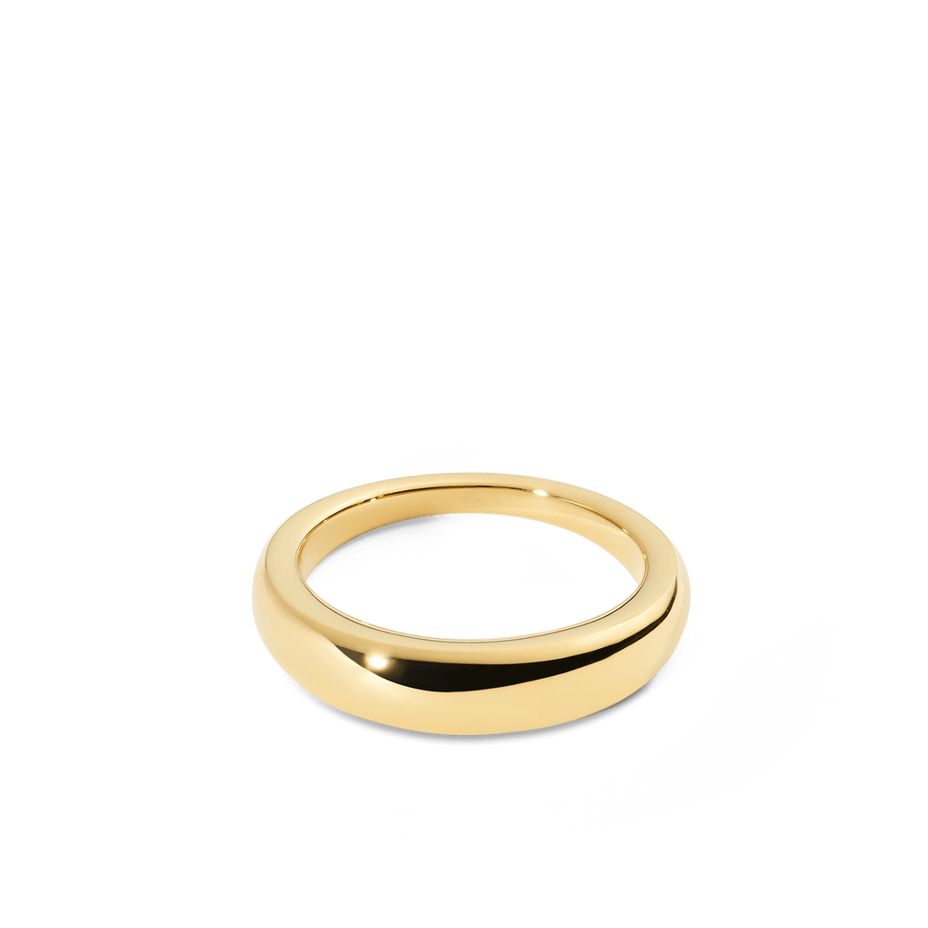 Flow Ring 5mm Gold