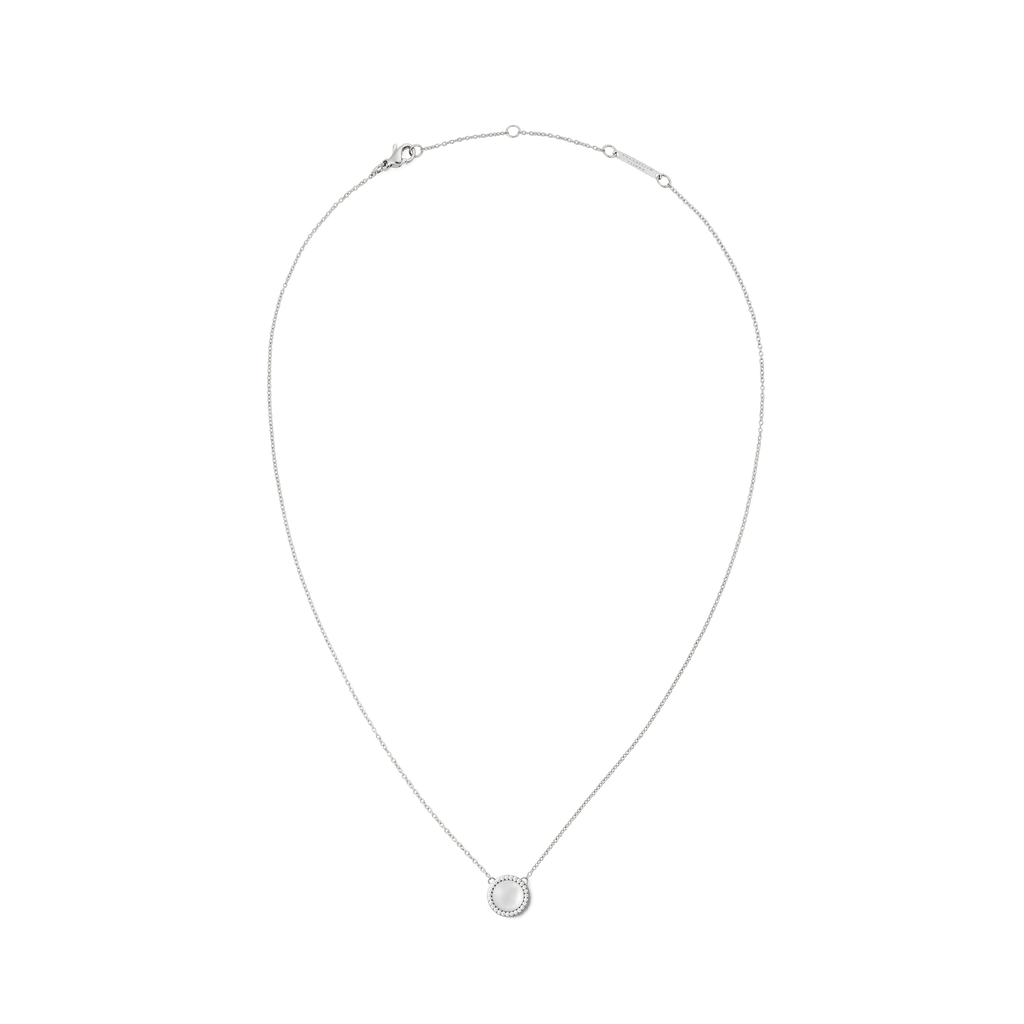 Audrey Necklace Mother of Pearl Silver