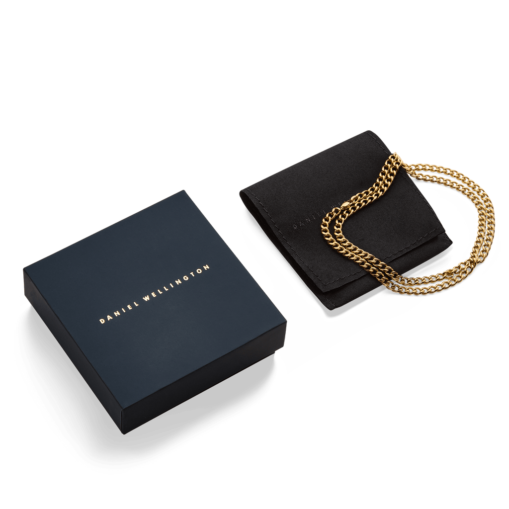 Ellipse 4mm Necklace Gold