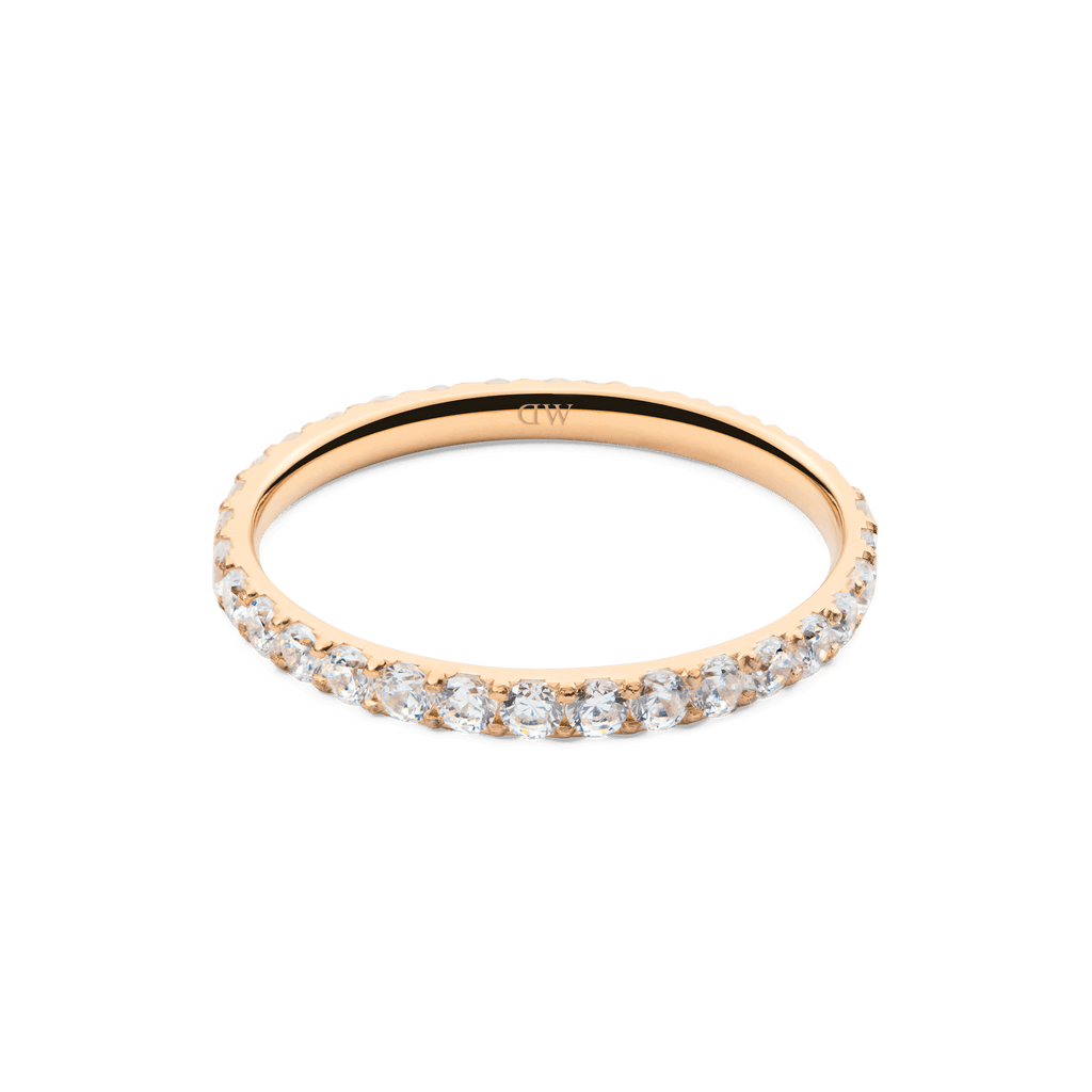 Mirelle Eternity Ring Rose Gold 2mm
