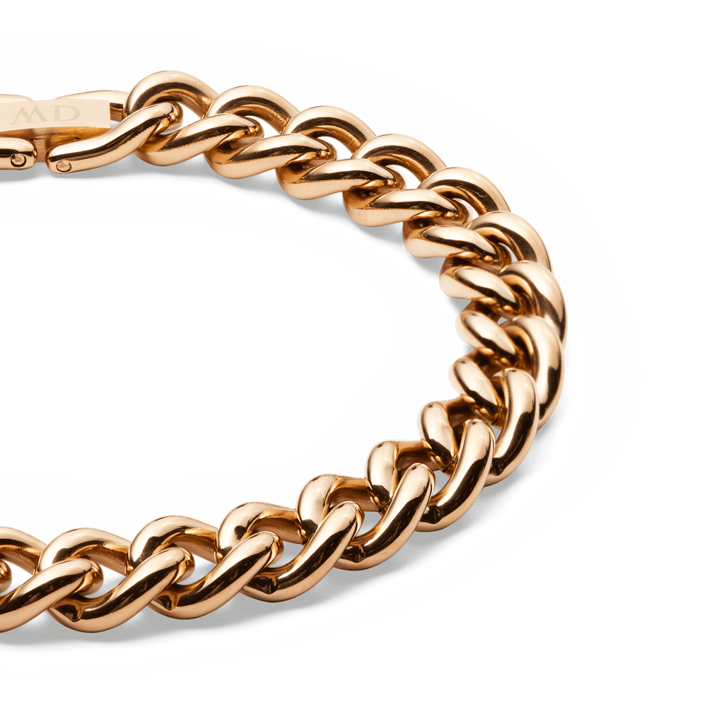 Chunky Chain Bracelet Rose Gold