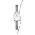 Quadro Mini + Tennis Bracelet Silver
